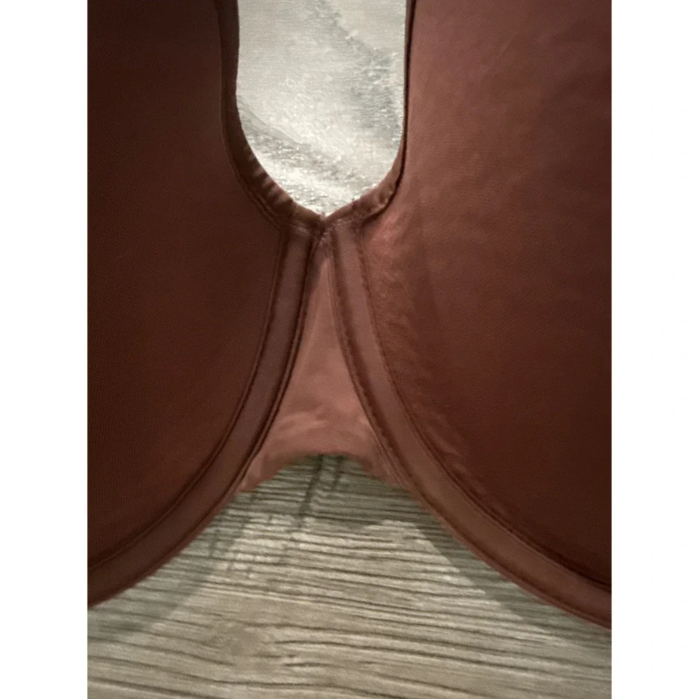 ThirdLove 24/7 Classic T-Shirt‎ Bra Mahogany Brown Underwire 36E Memory Foam Cup